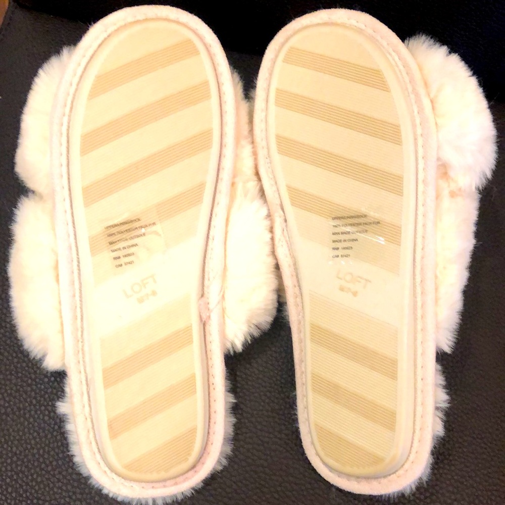 Furry Slippers - Picture 2 of 2